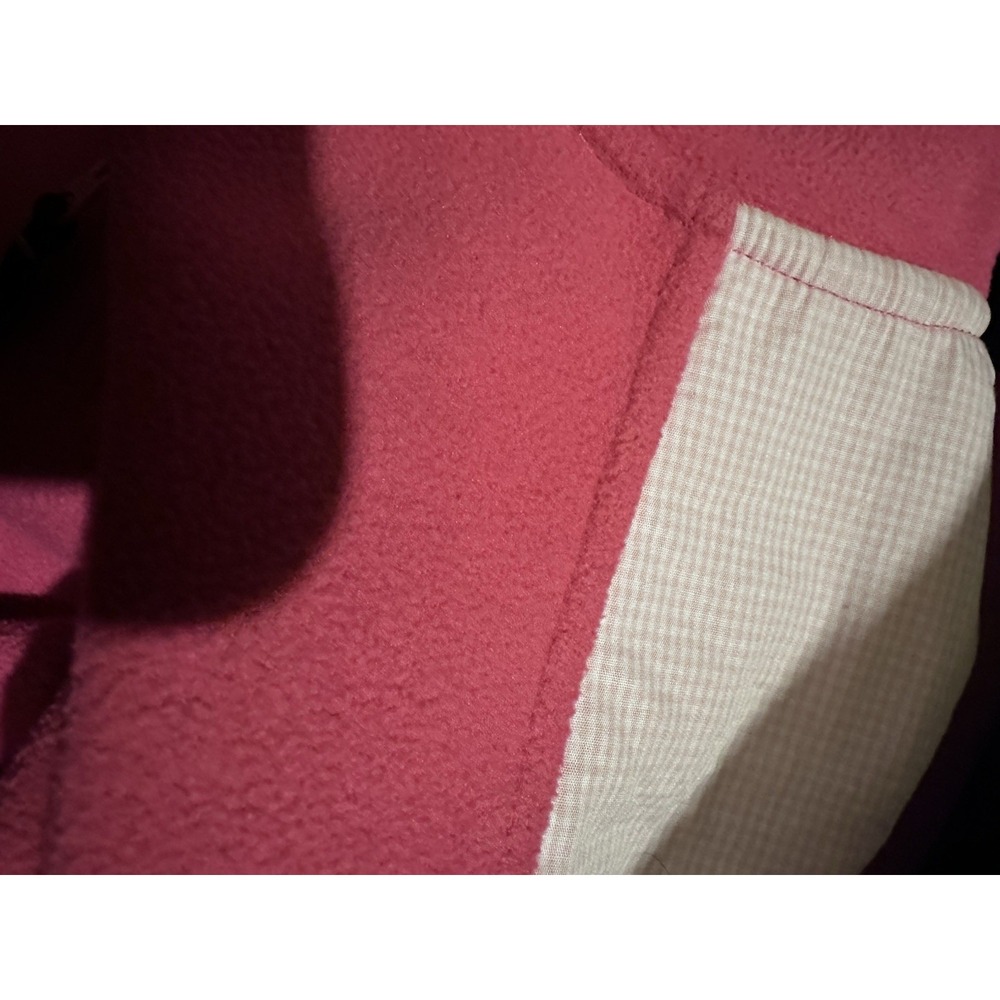 Brooks Brothers Women Pink Golden Fleece  1/4 Zip Jacket Size Large L‎ - Picture 4 of 7